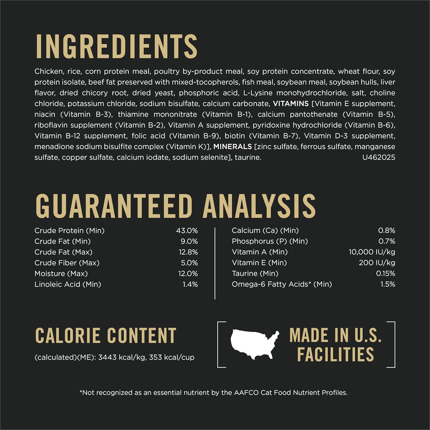 Weight Control Dry Cat Food, Chicken and Rice Formula - 7 Lb. Bag