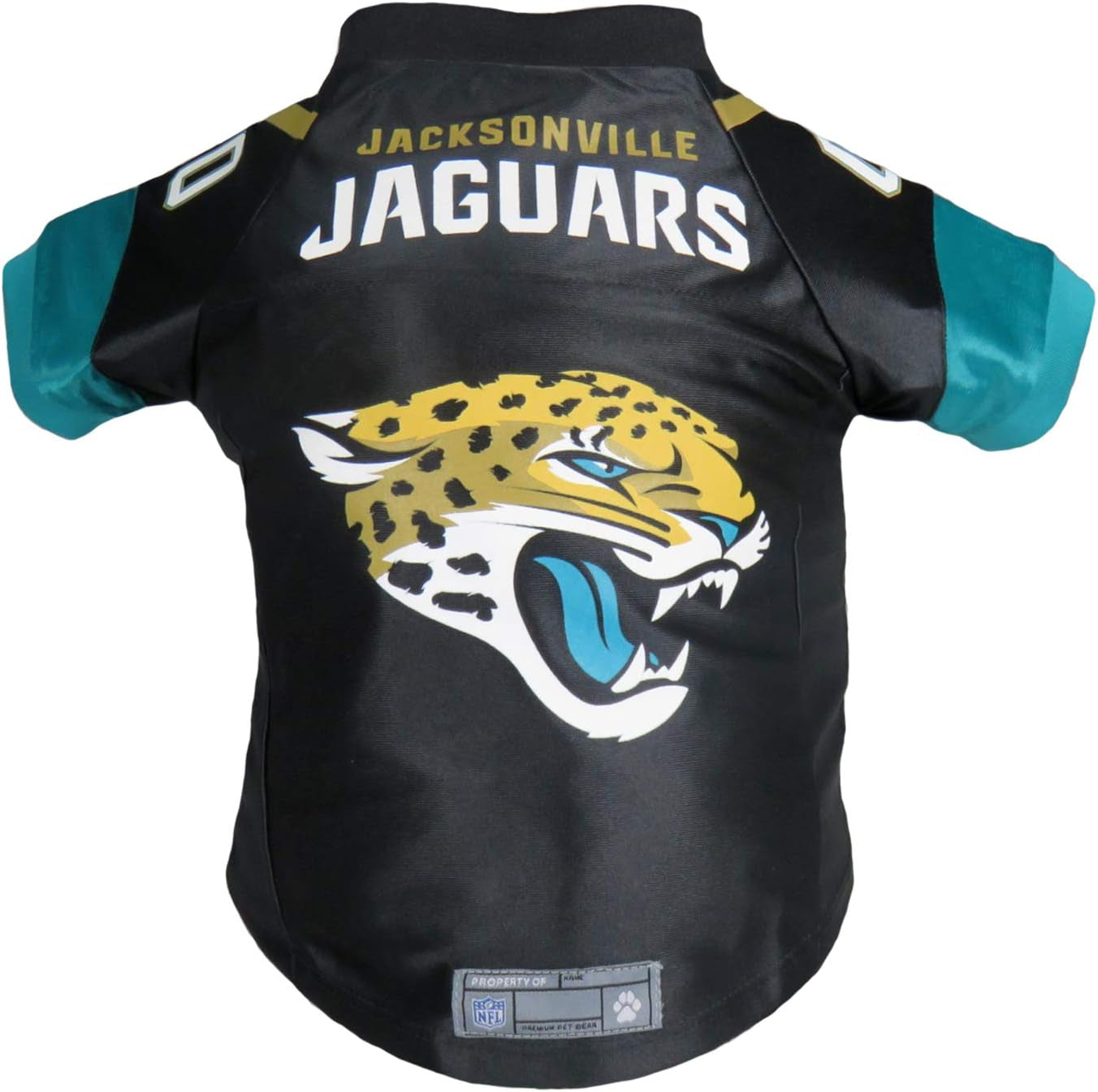 NFL Jacksonville Jaguars Premium Pet Jersey, Team Color, Large