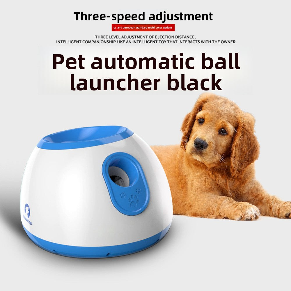 Pet dog toy ball machine