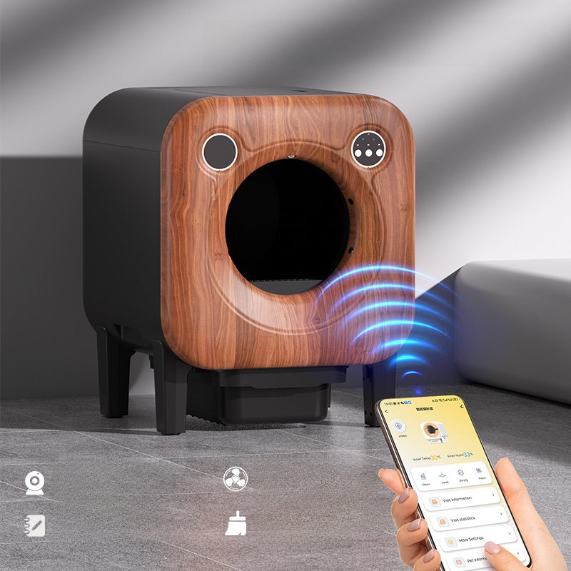 Smart cat litter box