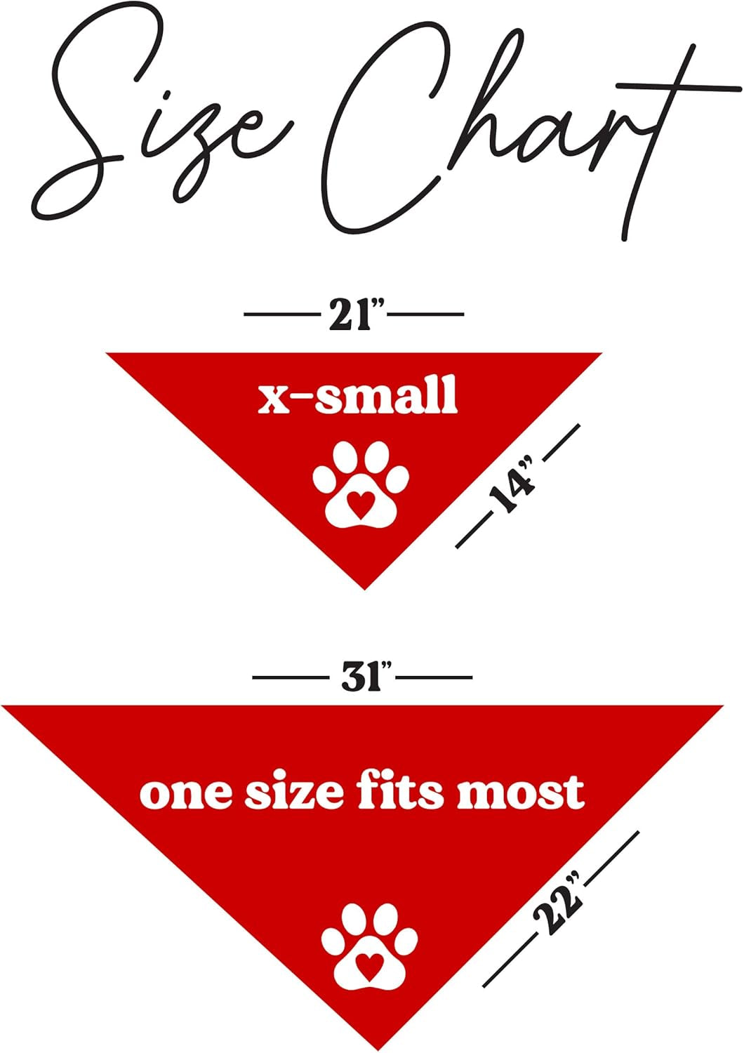 Emotional Support Animal (ESA) Dog Bandana | 100% Cotton Adjustable Triangle | Made in USA | Anxiety Relief | Service | Therapy Dog | Training |Red, One Size (387)