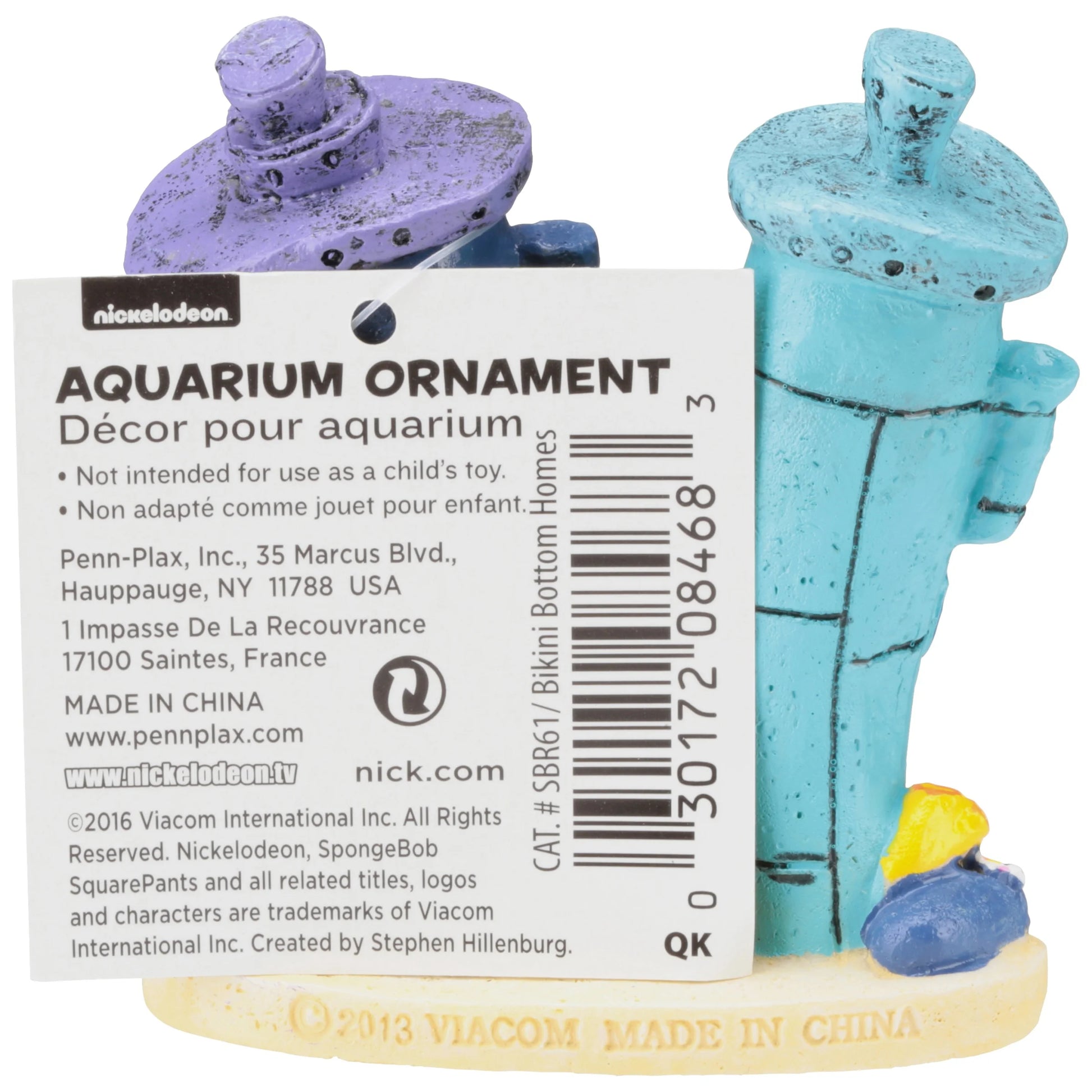 Spongebob Squarepants - Bikini Bottom Homes - Aquarium Resin Ornament for Fish Tanks