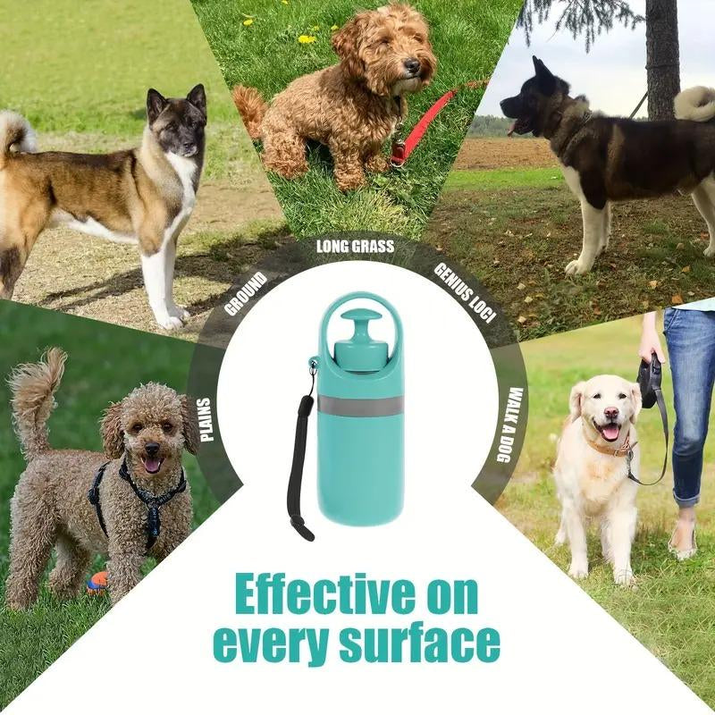 Tiktok-Viral! the On-The-Go Poop Scooper Genius Leash-Clip Waste Bag Holder & Grabber for Dog Walking Never Forget a Bag! Portable Pet Poop Scooper with 1 Count Dog Waste Bag Holder & Dispenser for Outdoor Pet Supplies Limited R, Ships from USA!