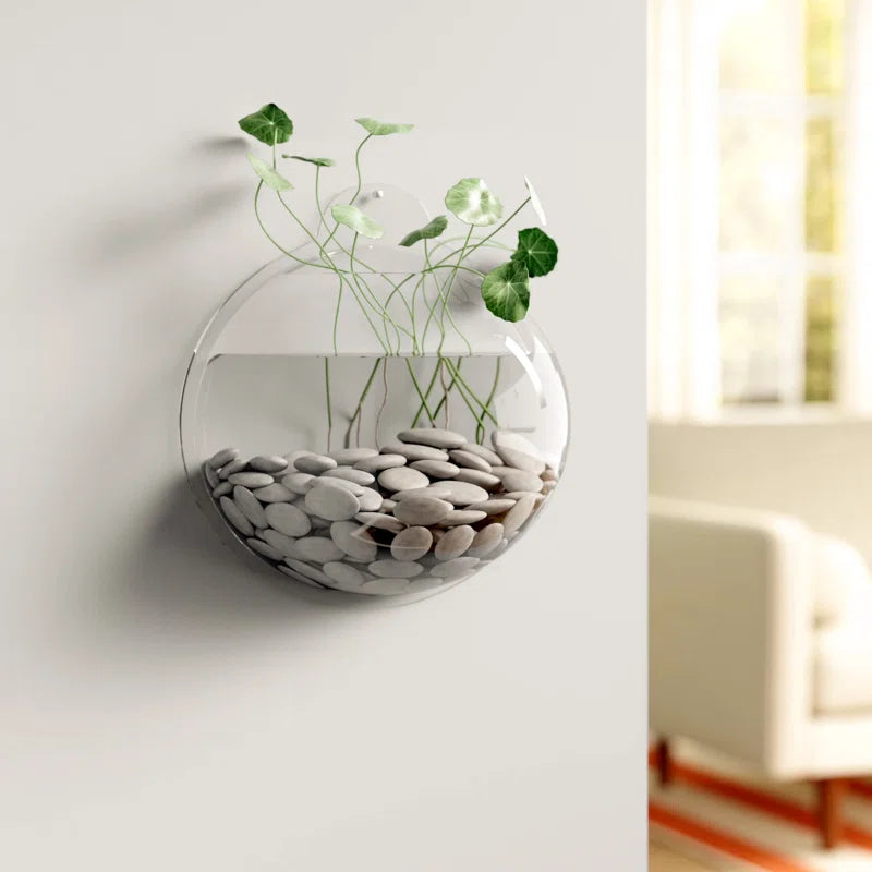 Hemington Fish Bubble Deluxe Acrylic Wall Mounted Aquarium Tank